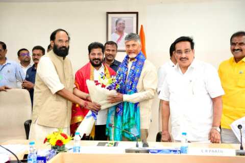 హస్తినలో ముగిసిన తెలుగు రాష్ట్రాల ముఖ్యమంత్రుల సమావేశం..!