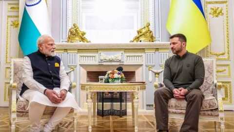భారత్‌ మా పక్షానే ఉంది.. జెలెన్‌స్కీ కీలక వ్యాఖ్యలు..