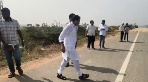 ఇజితిమ ఏర్పాట్లను పరిశీలించిన కదిరి శాసనసభ్యులు గౌ శ్రీ కందికుంట వెంకటప్రసాద్ గారు