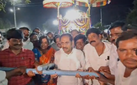 తిమ్మమ్మ మర్రిమానులో వైభవంగా ప్రారంభమైన తిమ్మమాంబ, మహాశివరాత్రి ఉత్సవాలు: పాల్గొన్న ఎమ్మెల్యే కందికుంట వెంకటప్రసాద్‌ గారు.