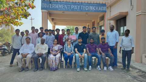 కదిరి పాలిటెక్నిక్ కళాశాలలో ప్రాంగణ ఎంపికలు.. ‘ఇండి గ్రిడ్’ కంపెనీకి ముగ్గురు విద్యార్థుల ఎంపిక!