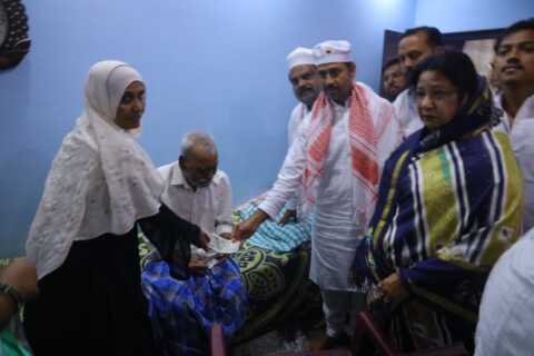 పెన్షన్ పంపిణీ కార్యక్రమంలో పాల్గొన్న కదిరి నియోజకవర్గ శాసనసభ్యులు గౌ శ్రీ కందికుంట వెంకటప్రసాద్ గారు