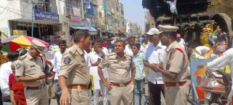 కదిరి లక్ష్మీనరసింహ స్వామి రథోత్సవానికి పటిష్ట భద్రత: స్వయంగా ఏర్పాట్లను పర్యవేక్షించిన జిల్లా ఎస్పీ ఎస్. సతీష్ కుమార్