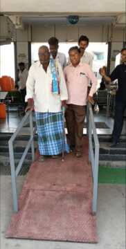 కదిరి ఆర్టీసీ బస్టాండ్‌లో దివ్యాంగులకు ఊరట: మెట్ల బాధ తప్పిస్తూ ‘వాలు వంతెన’ ప్రారంభించిన ఇన్-చార్జి డిఎం రామకృష్ణ!