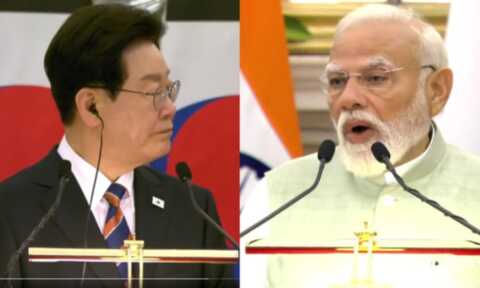 భారత్‌లో దక్షిణ కొరియా అధ్యక్షుడు.. మోదీతో అత్యవసర భేటి..