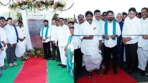 ఫ్యూచర్ సిటీకి తొలి అడుగు.. కార్యాలయాన్ని ప్రారంభించిన సీఎం రేవంత్..