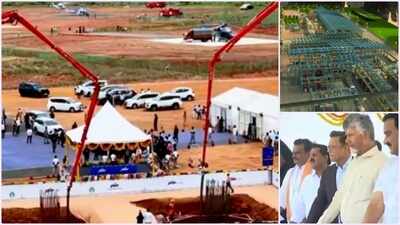 రాయల సీమ స్టీల్ ప్లాంట్ పనులకు సీఎం చంద్రబాబు శ్రీకారం..!