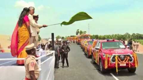 ఏపీ అగ్నిమాపక శాఖకు కొత్త బలం..! 58 ఆధునిక వాహనాలు..