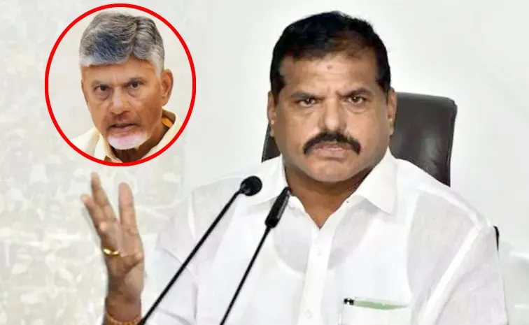 అక్రమాలపై చర్చించే దమ్ములేక సీఎం భయపడుతున్నారా..: బొత్స సత్యనారాయణ..