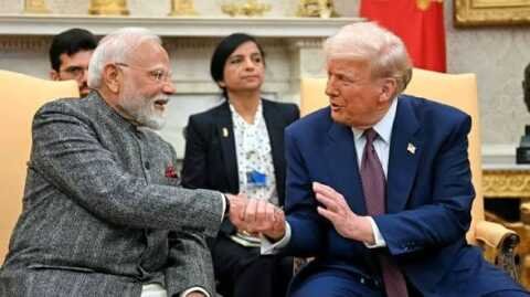 మోదీ-ట్రంప్ ఫోన్ కాల్..! వాణిజ్యం, రక్షణ, ఇంధనంపై కీలక చర్చలు..